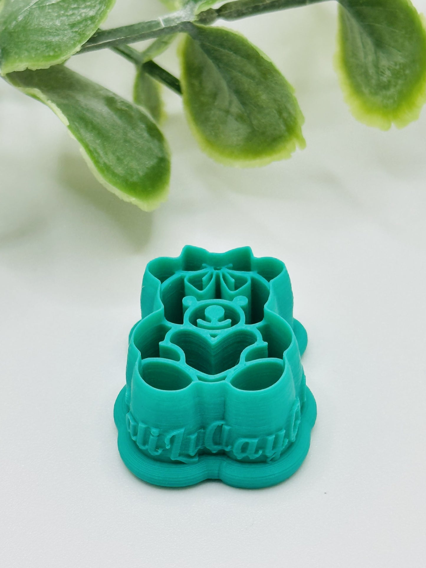 Bear Hug Cookie Cutter / Polymer Clay Cutter