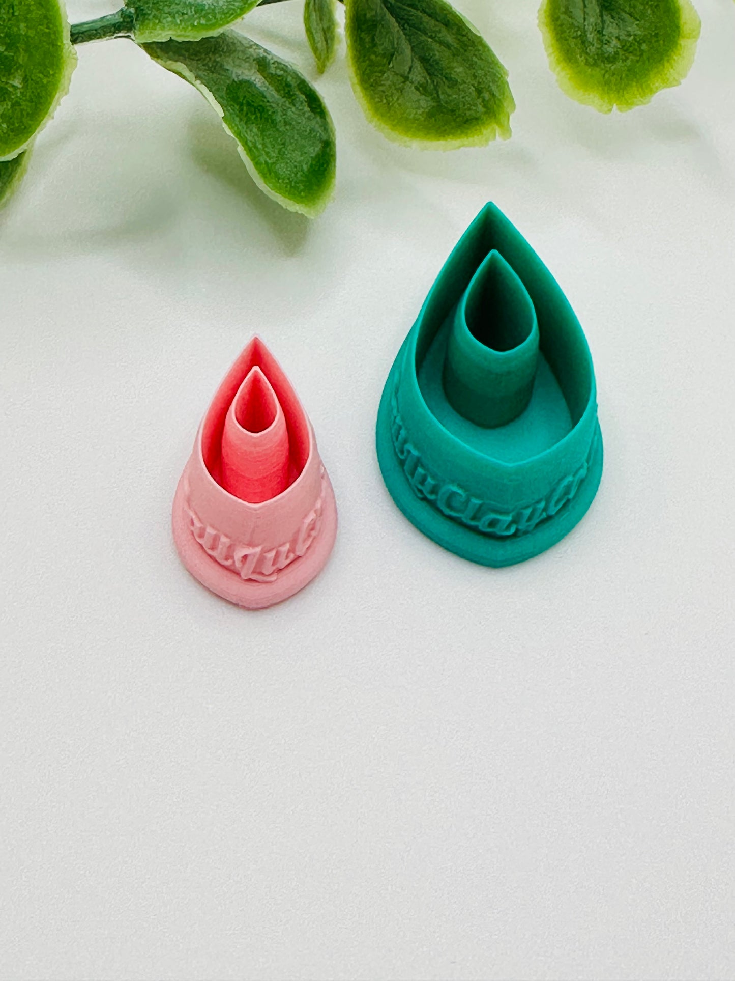 Dainty Drop Hoop Cookie Cutter / Polymer Clay Cutter