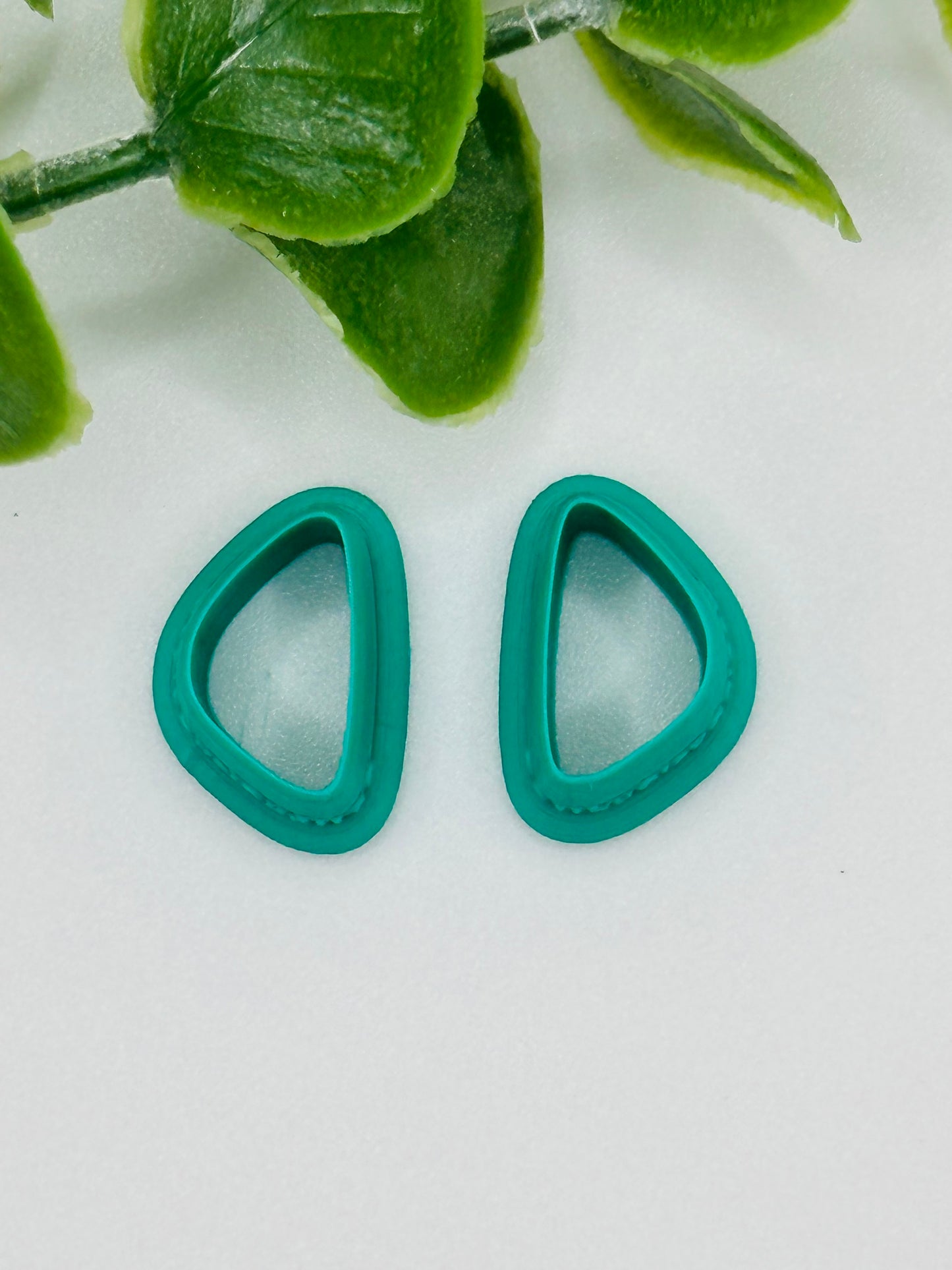Organic Triangle Cookie Cutter / Polymer Clay Cutter
