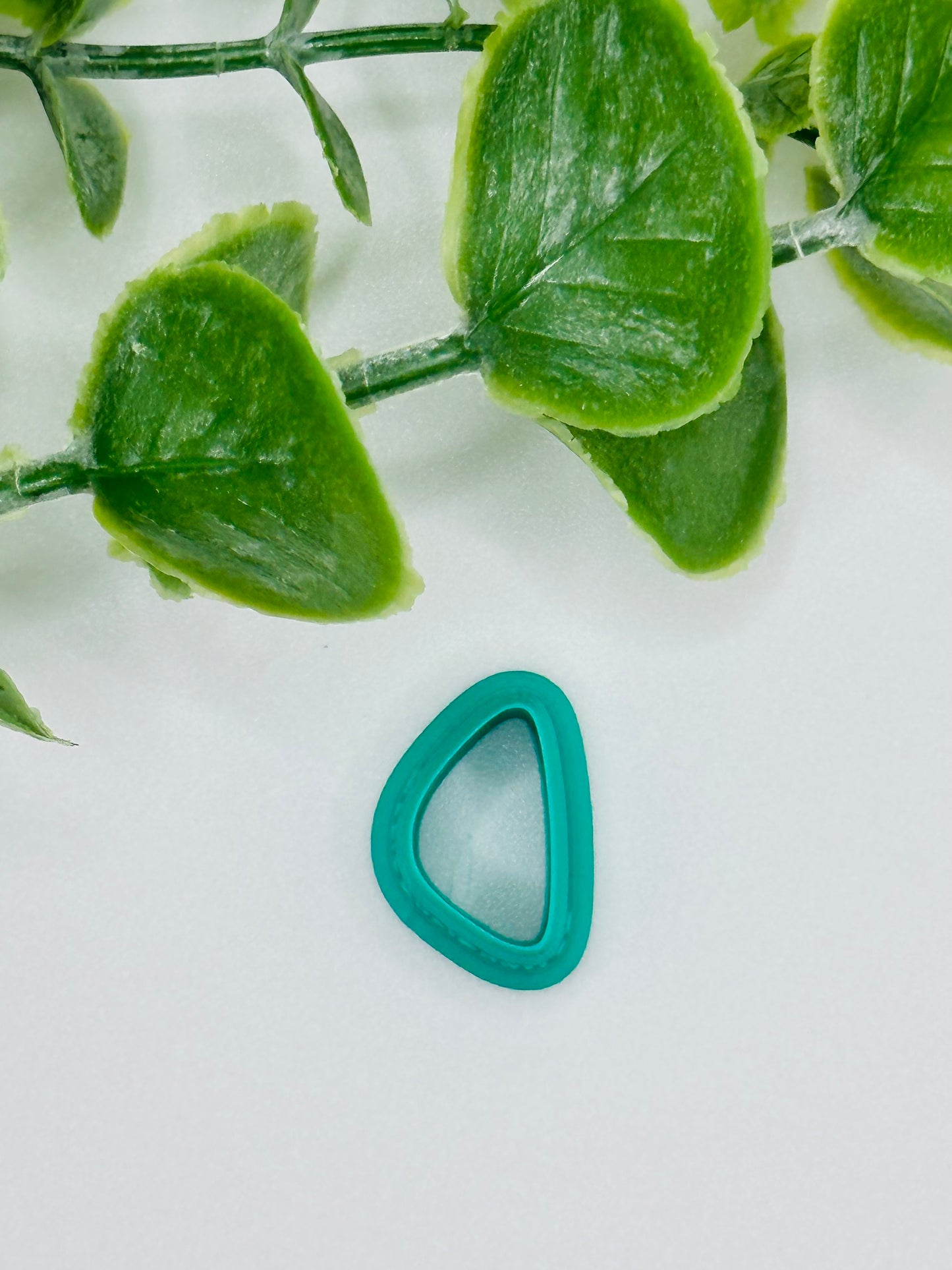 Organic Triangle Cookie Cutter / Polymer Clay Cutter