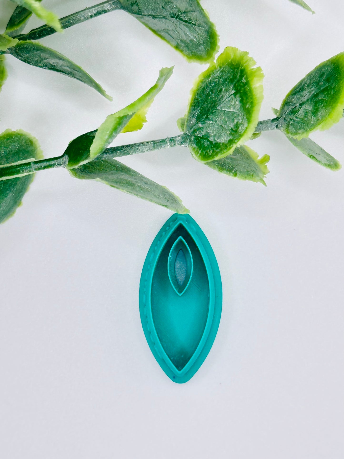 Almond Hoop (Top Cutout) Polymer Clay Cutter