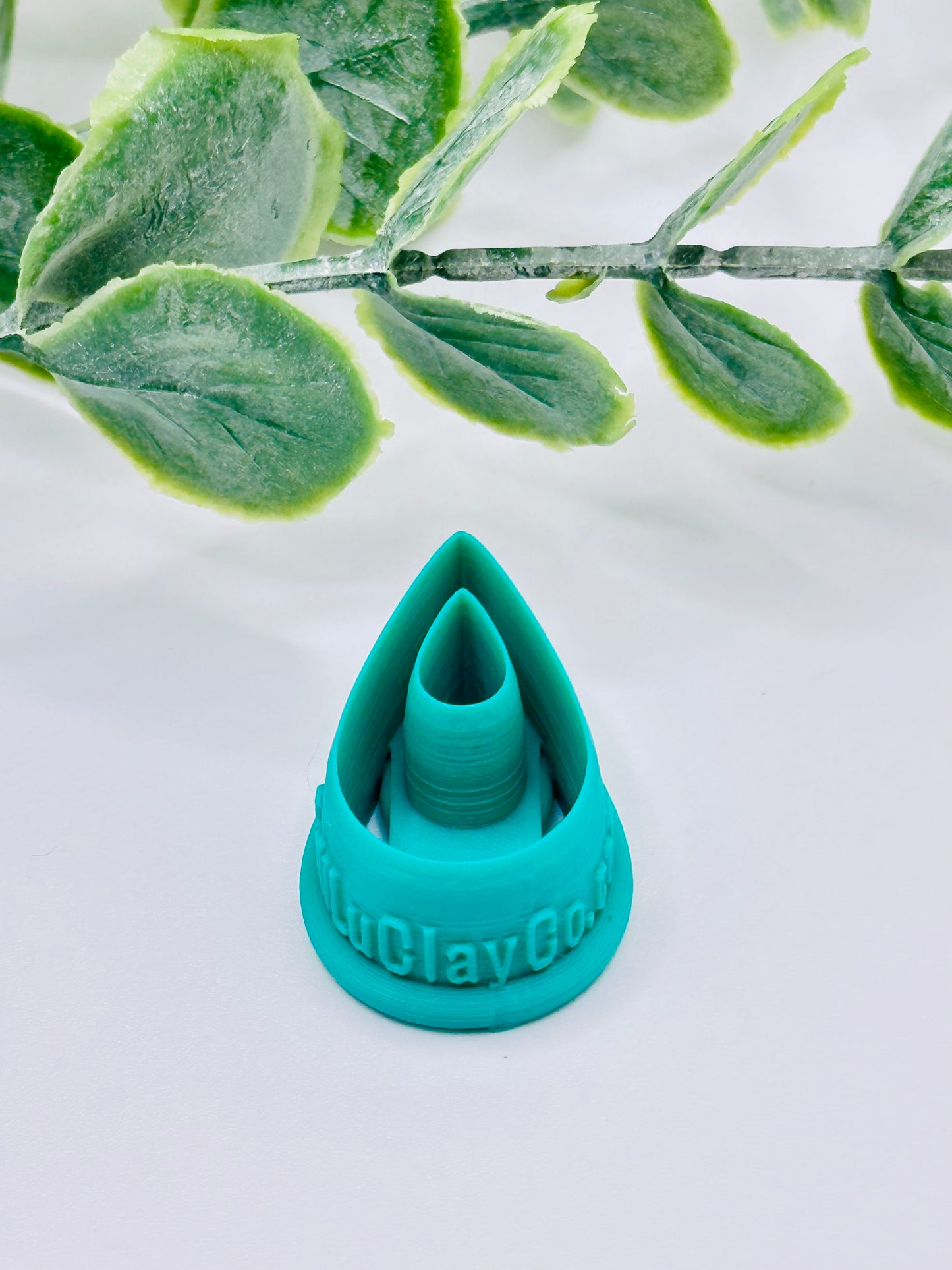 Teardrop Hoop (Top Cutout) Polymer Clay Cutter