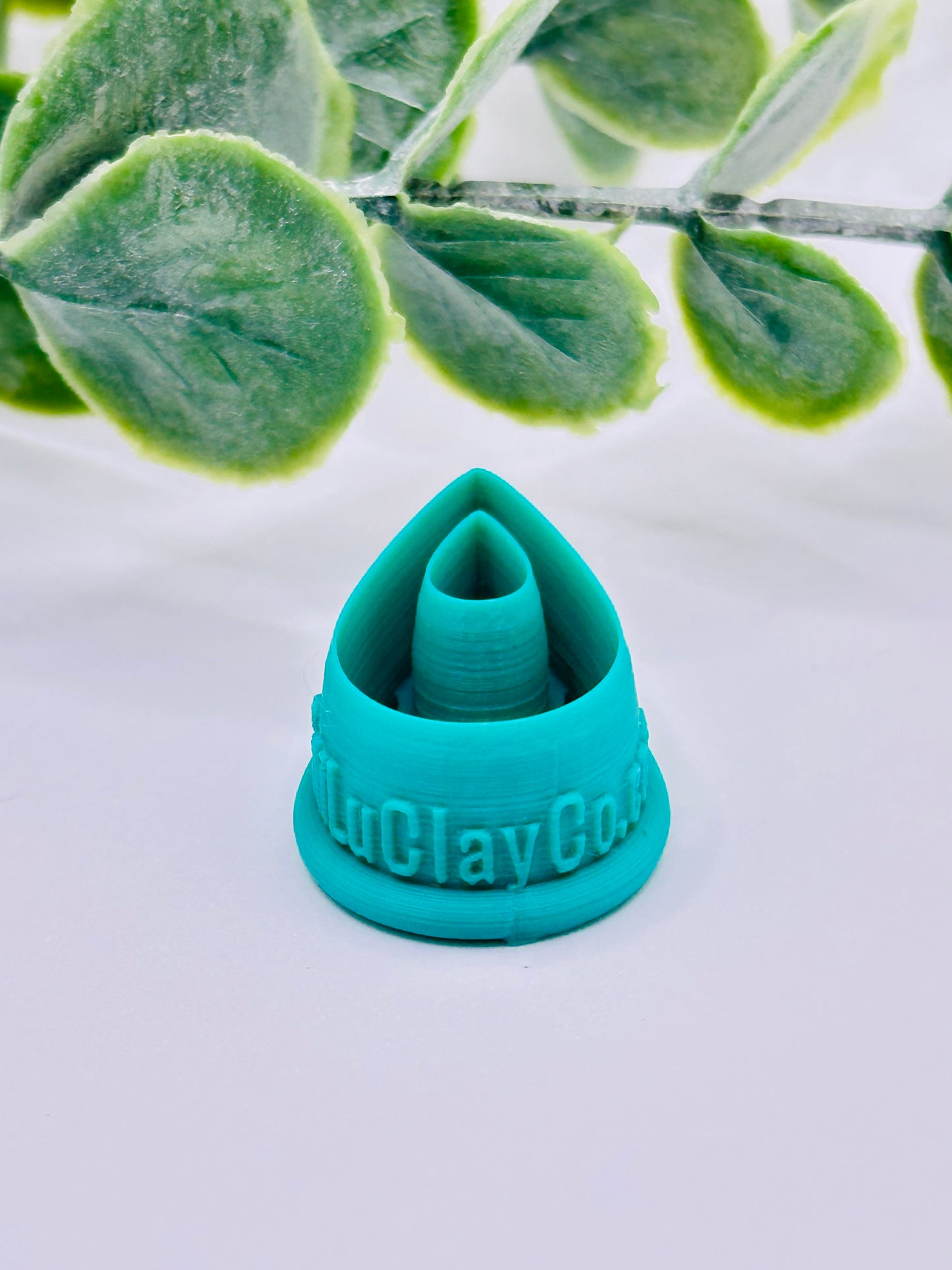 Teardrop Hoop (Top Cutout) Polymer Clay Cutter