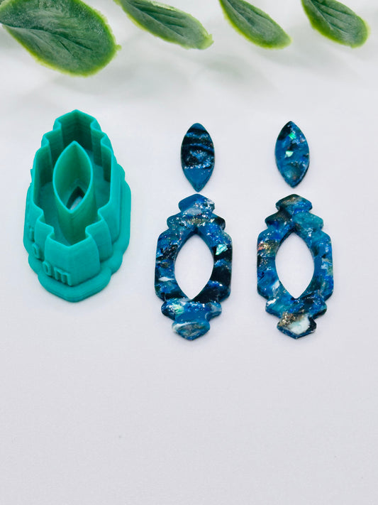 Aztec Hoop Polymer Clay Cutter