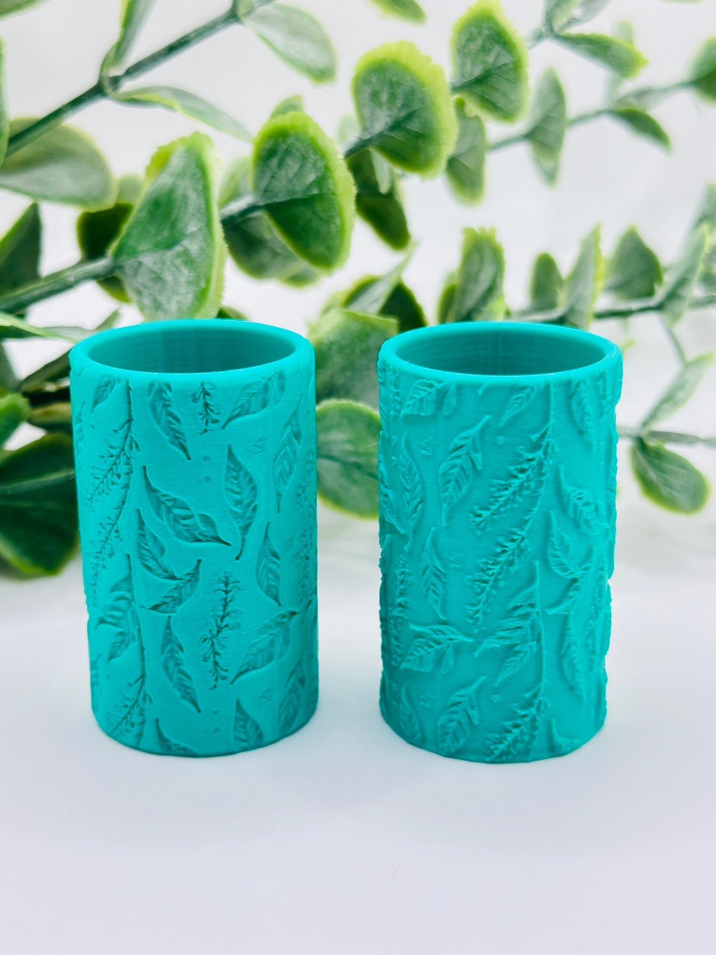 Feathery Leaves (Large Leaves) Texture Roller for Polymer Clay/Fondant/Cookie Dough