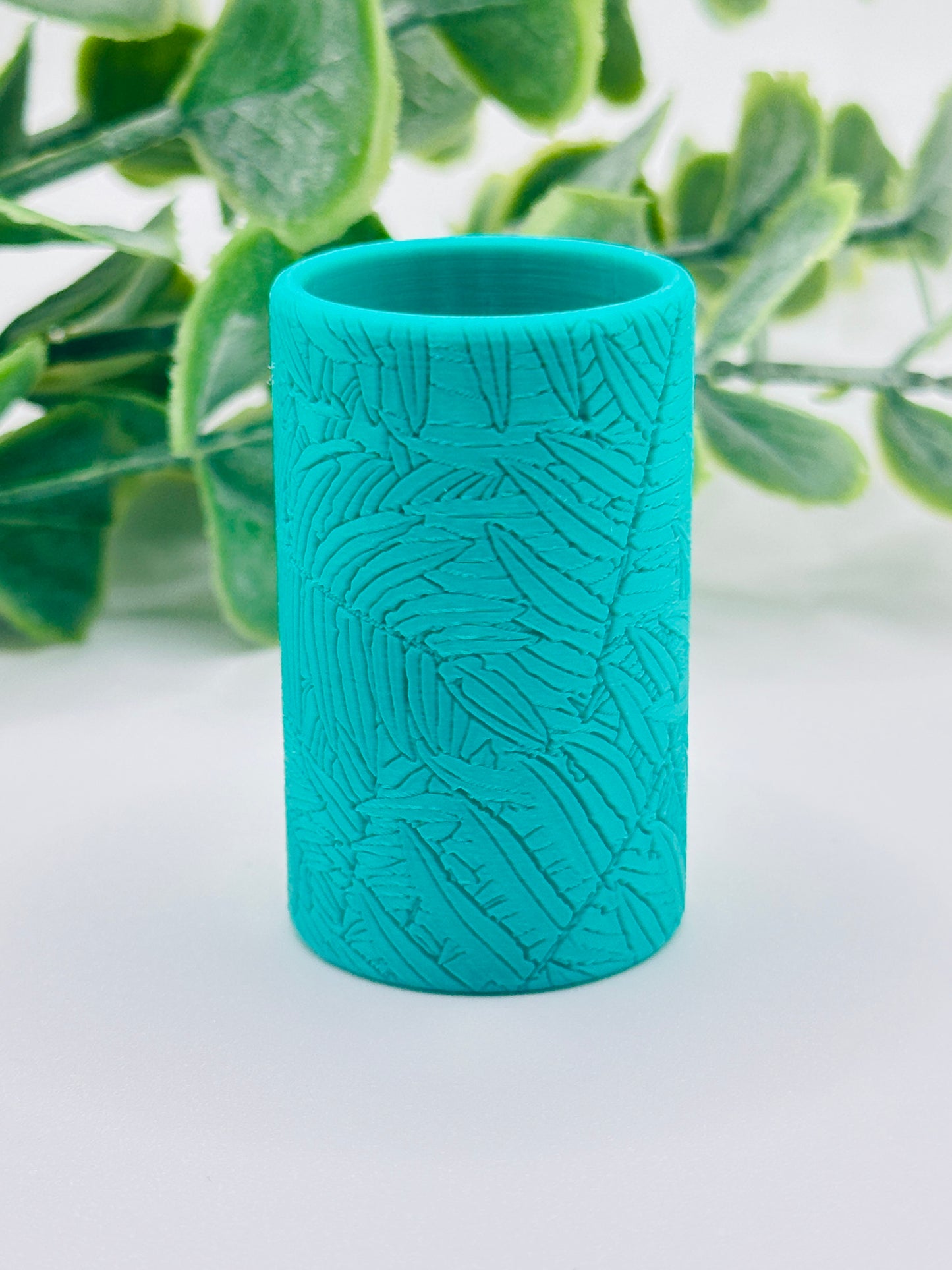 Tropical Leaves  Polymer Clay / Cookie Dough Texture Roller