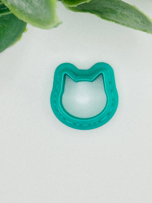Cat Head Cookie Cutter / Polymer Clay Cutter
