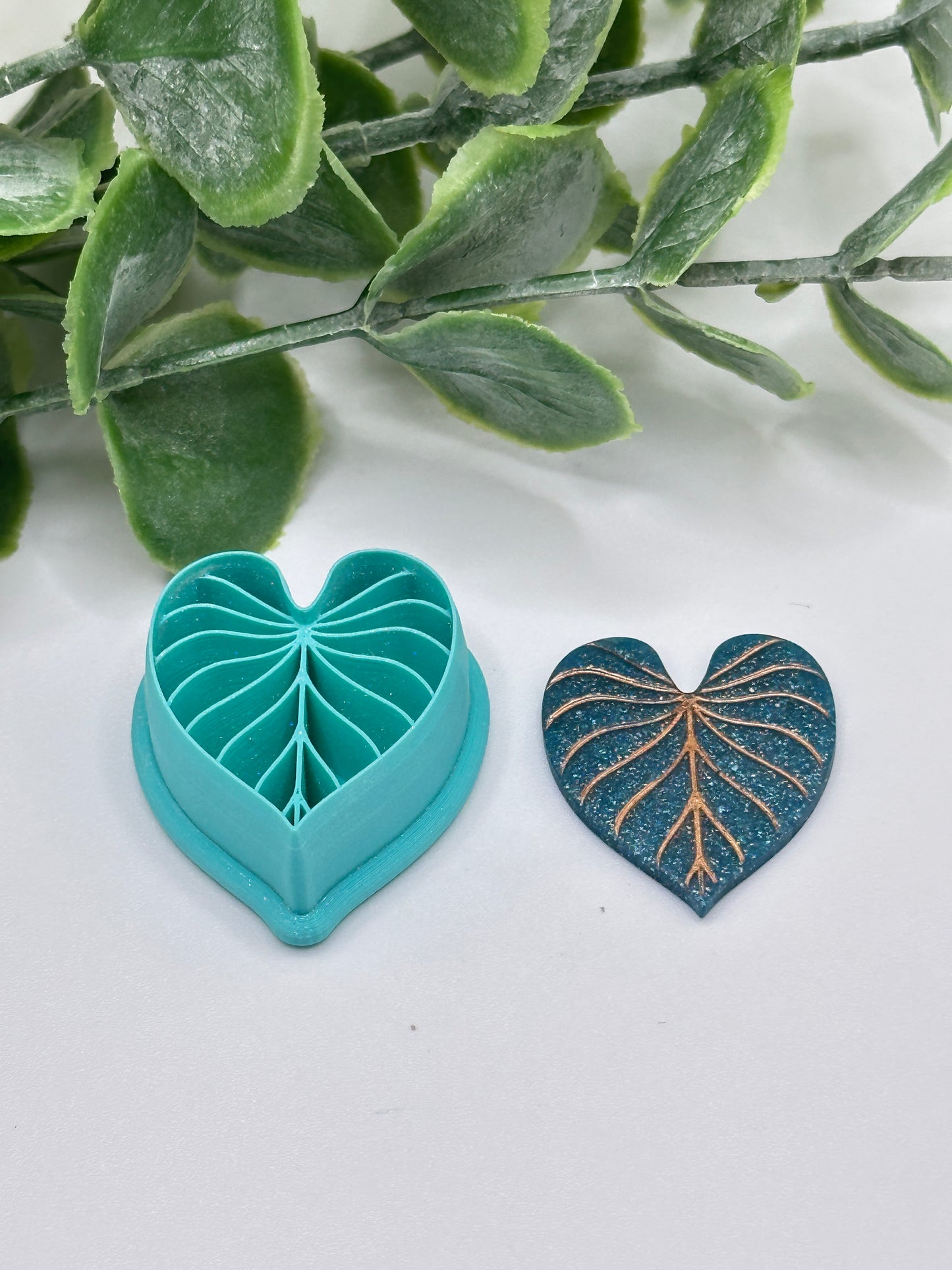 Tropical Leaf Polymer Clay Cutter