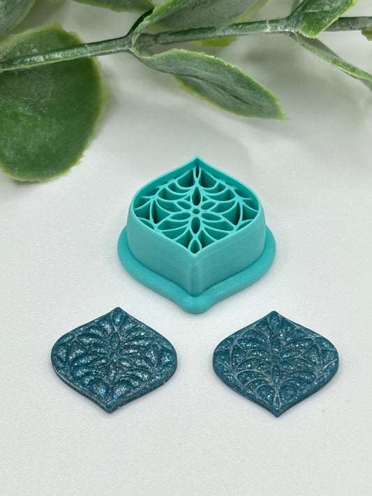 Flower Bauble Ornament Polymer Clay Cutter