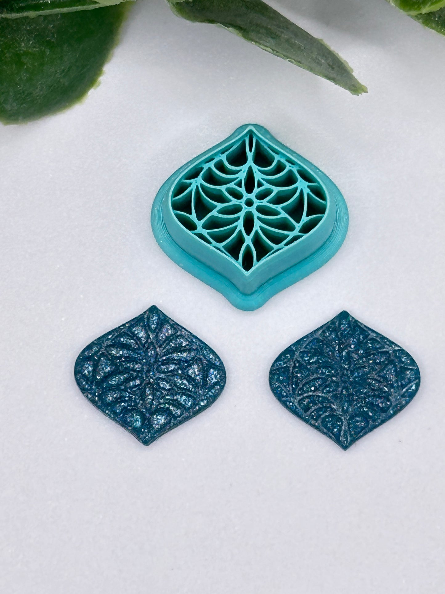 Flower Bauble Ornament Polymer Clay Cutter
