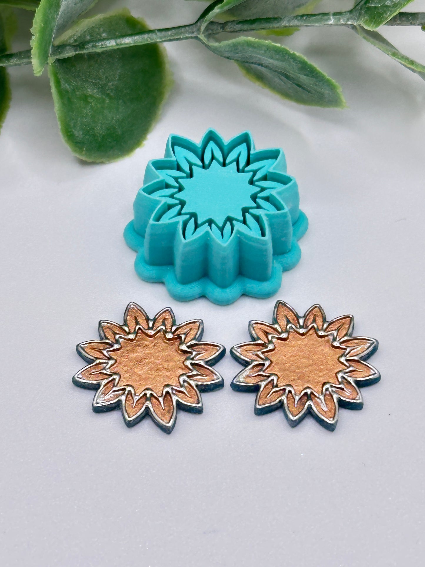 Star Flower Polymer Clay Cutter