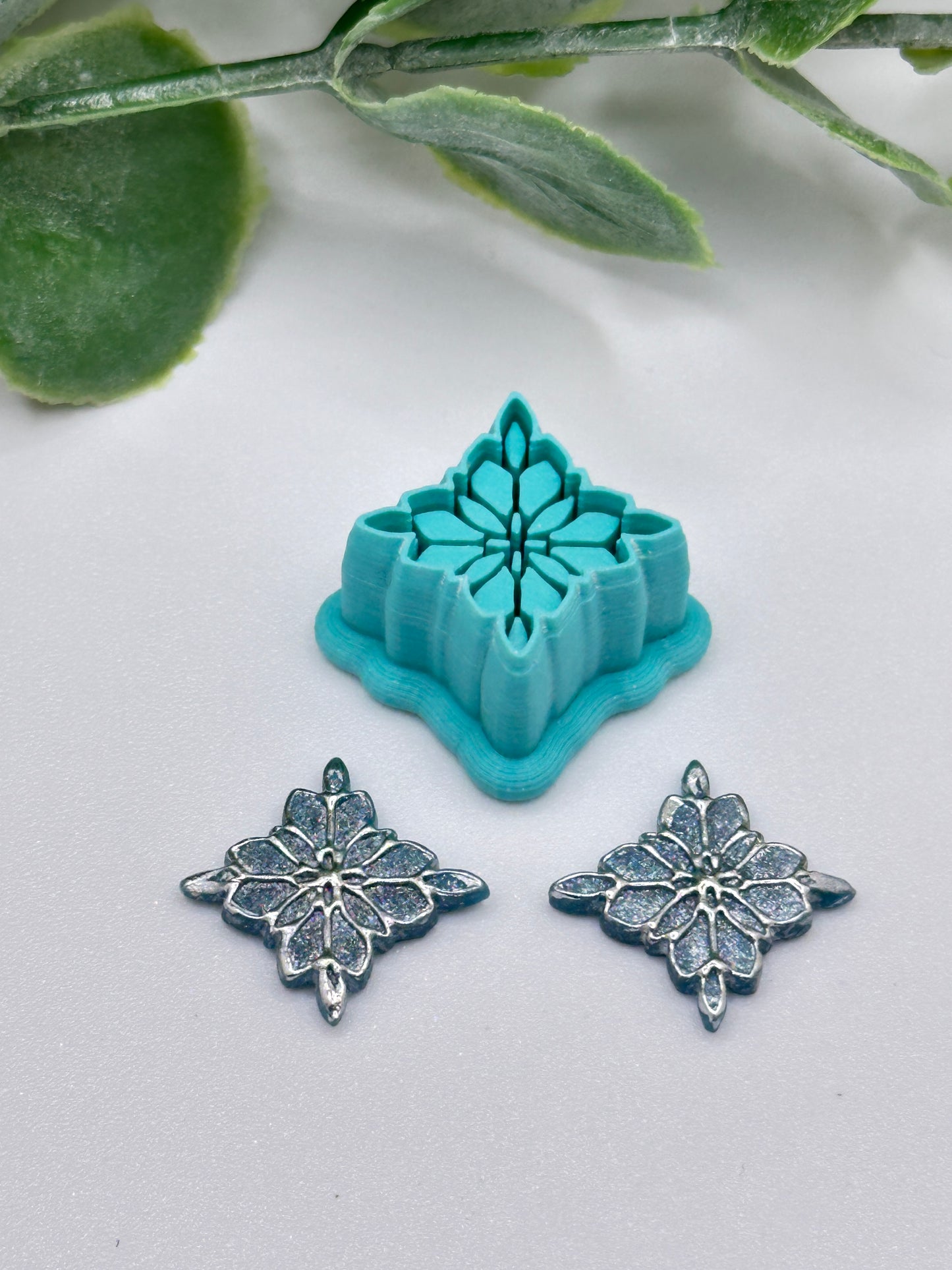 Star Snowflake Polymer Clay Cutter