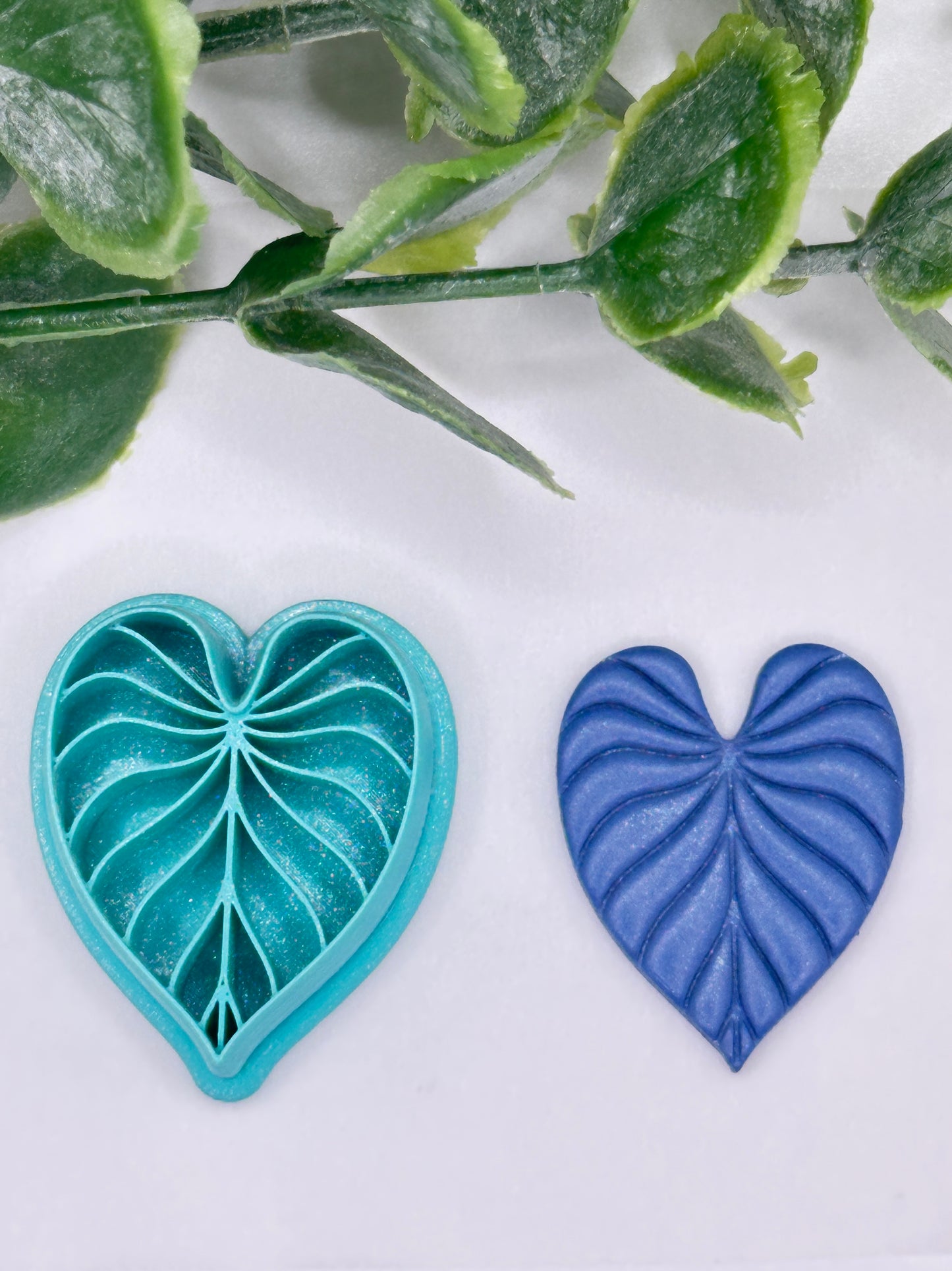Tropical Leaf Polymer Clay Cutter