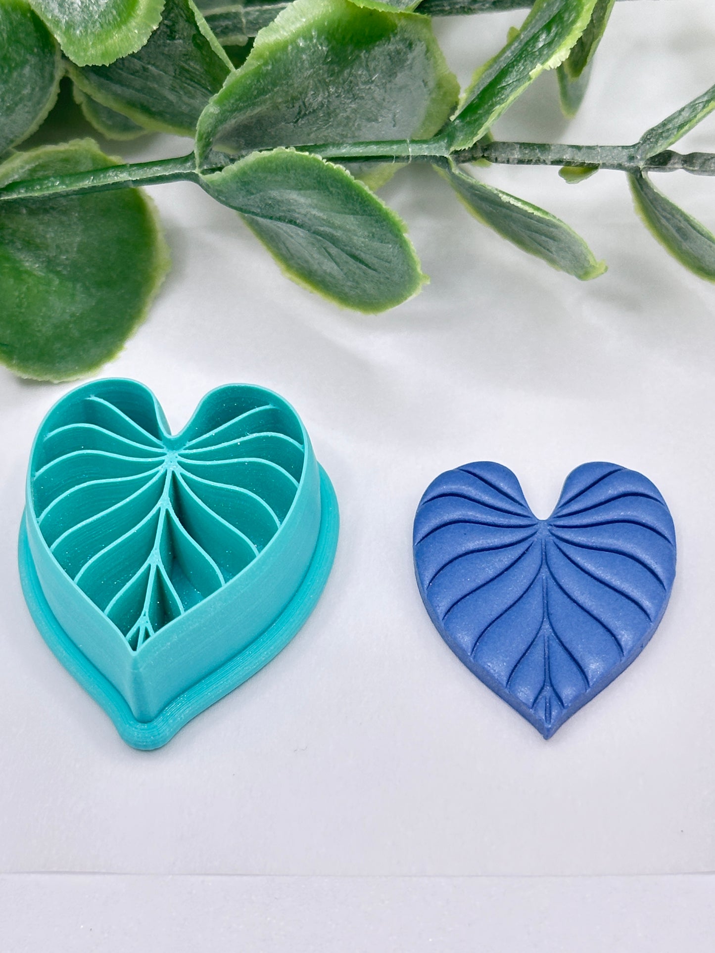 Tropical Leaf Polymer Clay Cutter
