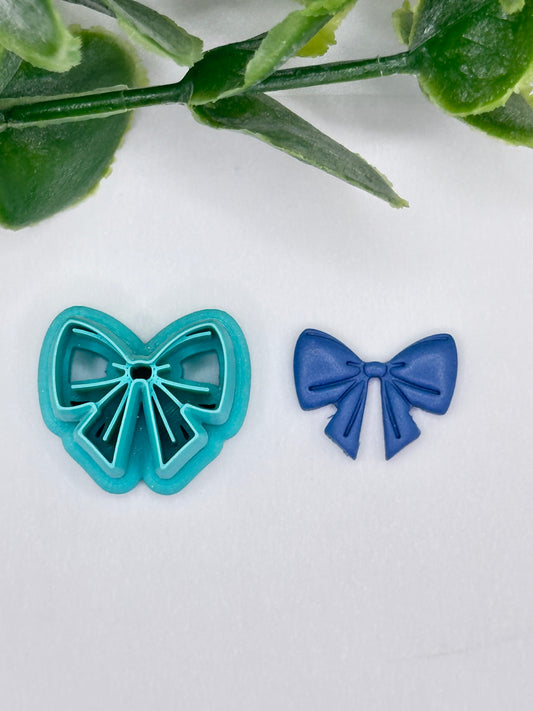 Puffy Bow Polymer Clay Cutter
