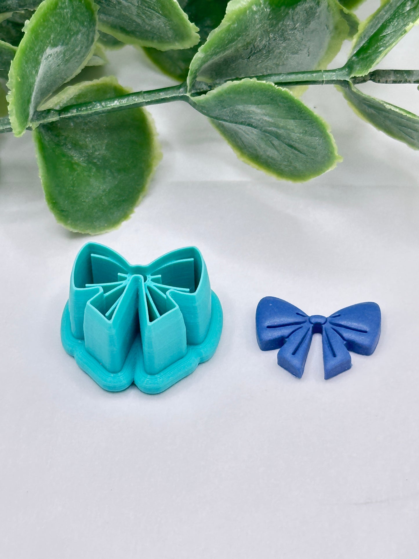 Puffy Bow Polymer Clay Cutter