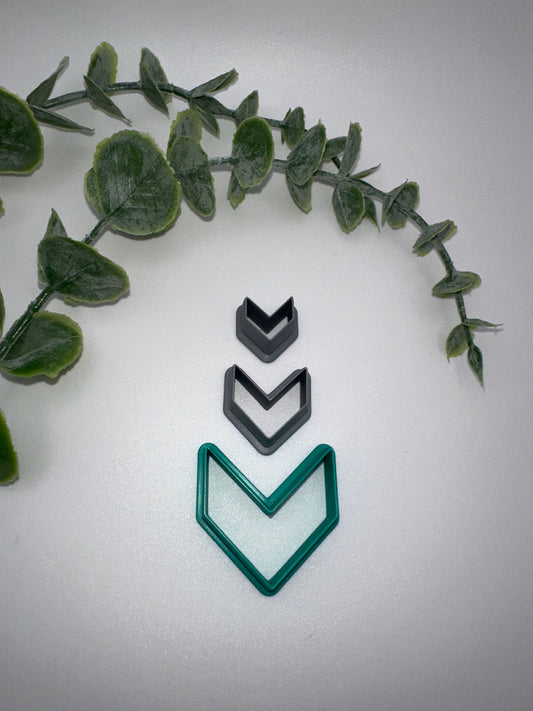 Abstract Arrow Clay Cutter