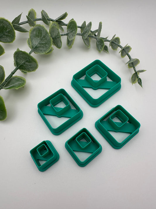 Square Diamond Hoop Clay Cutter