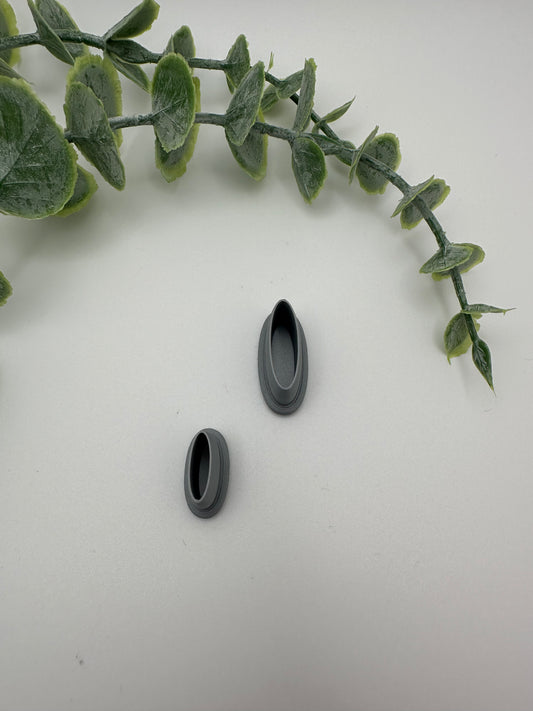 Long Thin Oval #2 Clay Cutter