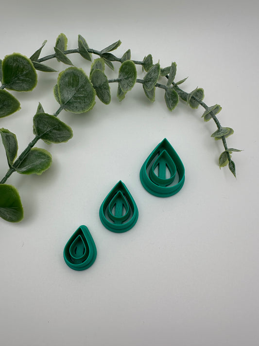 Teardrop Frame Clay Cutter