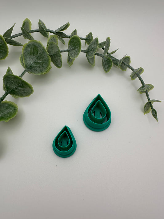 Teardrop Hoop Clay Cutter