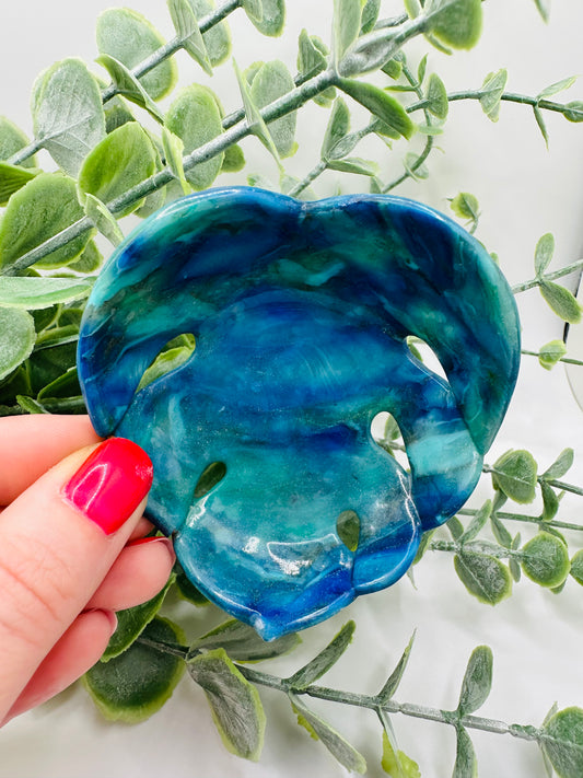 Monstera Leaf Trinket Dish