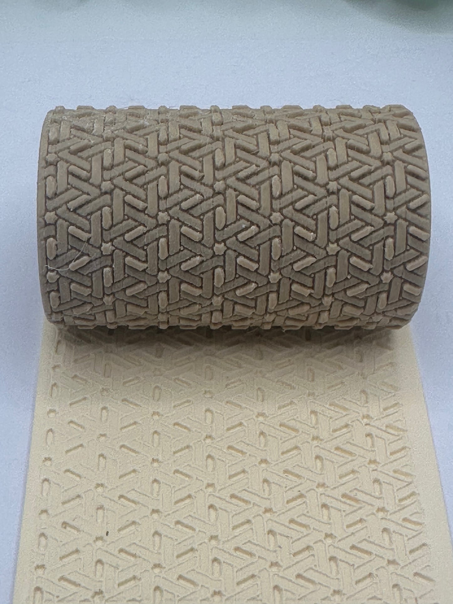 Star Knots Polymer Clay / Cookie Dough Texture Roller