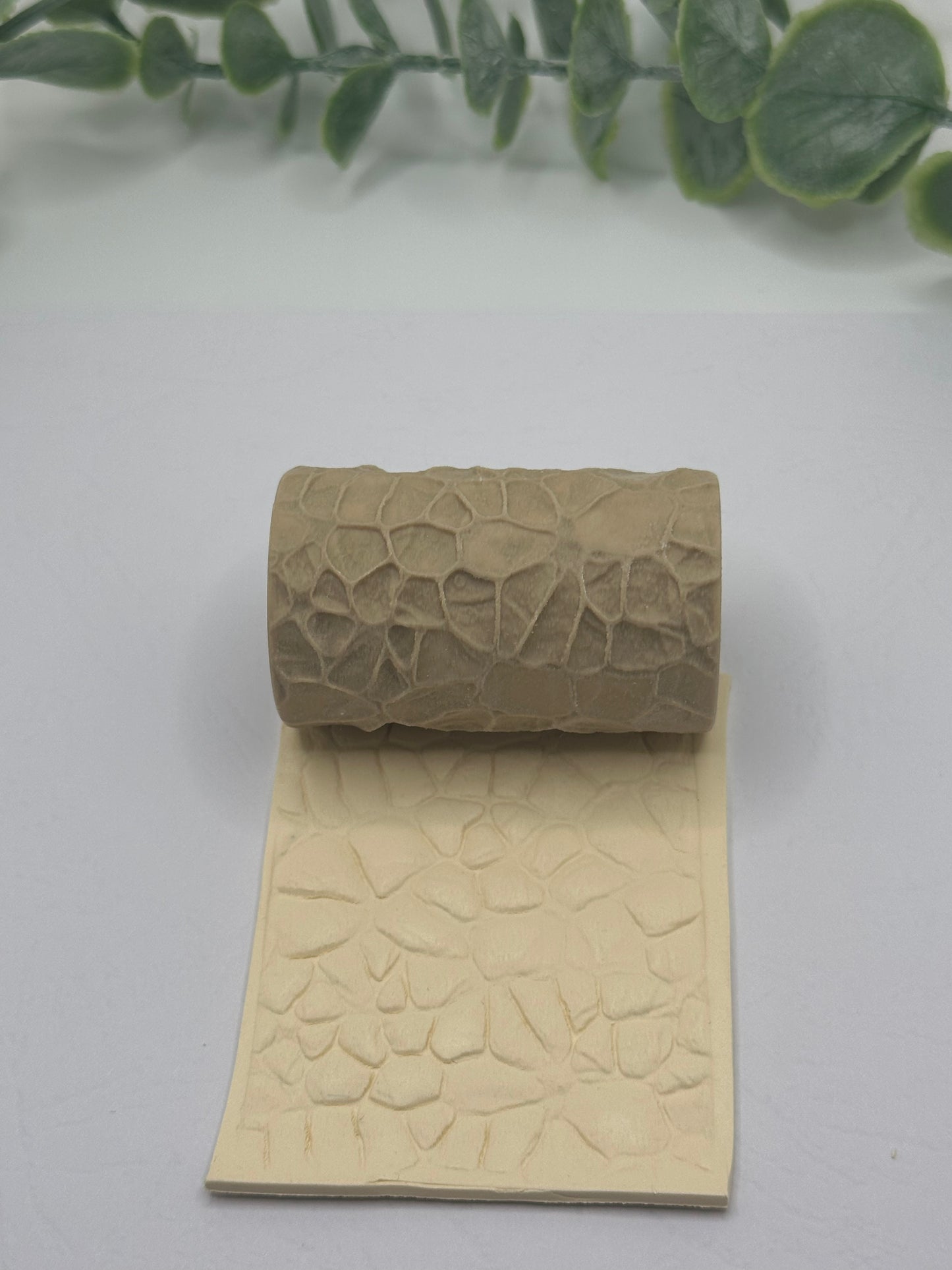Cobblestones Polymer Clay/Cookie Dough Texture Roller