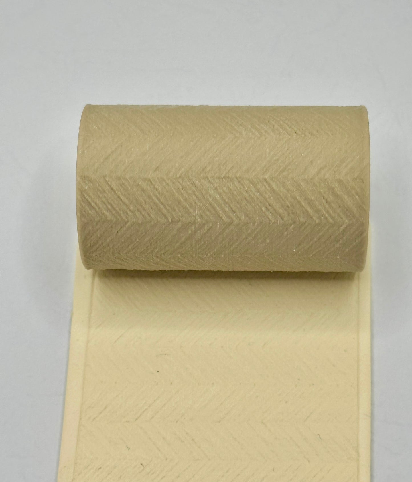 Chevron Wood Grain Polymer Clay/Cookie Dough Texture Roller