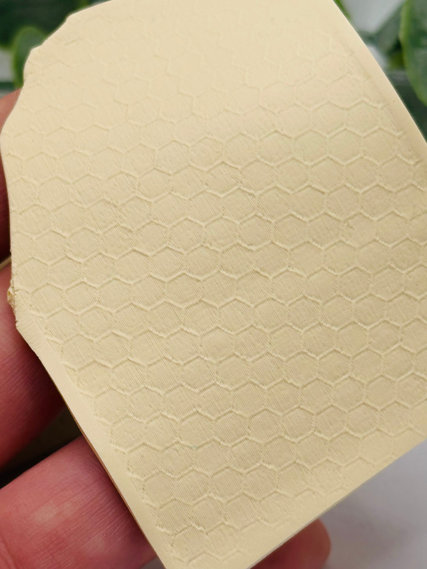 Honeycomb/Hexagonal Polymer Clay / Cookie Dough Texture Roller