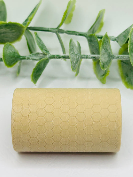 Honeycomb/Hexagonal Polymer Clay / Cookie Dough Texture Roller