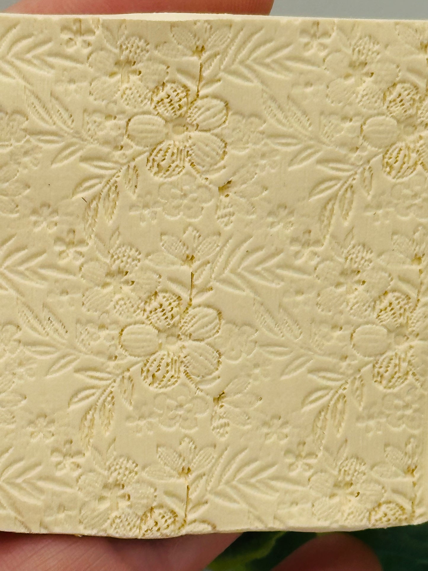 5-Petal Floral Polymer Clay/Cookie Dough Texture Roller