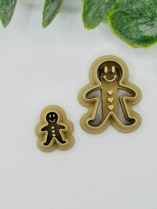 Gingerbread Man Cookie Cutter / Clay Cutter