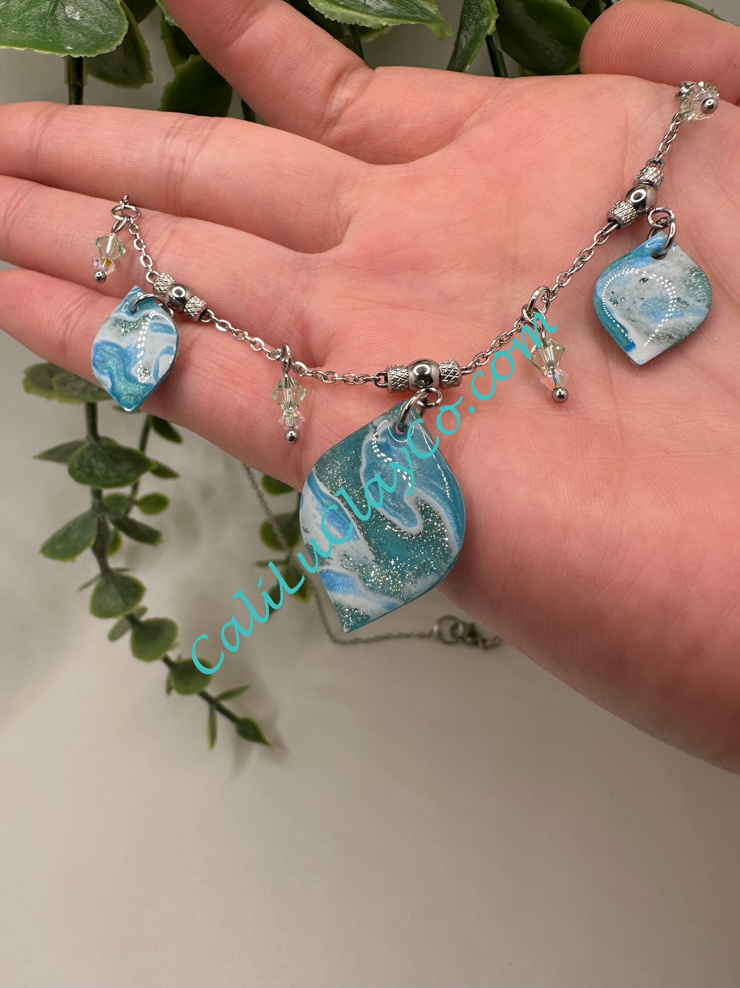 Ocean Dangles Necklace