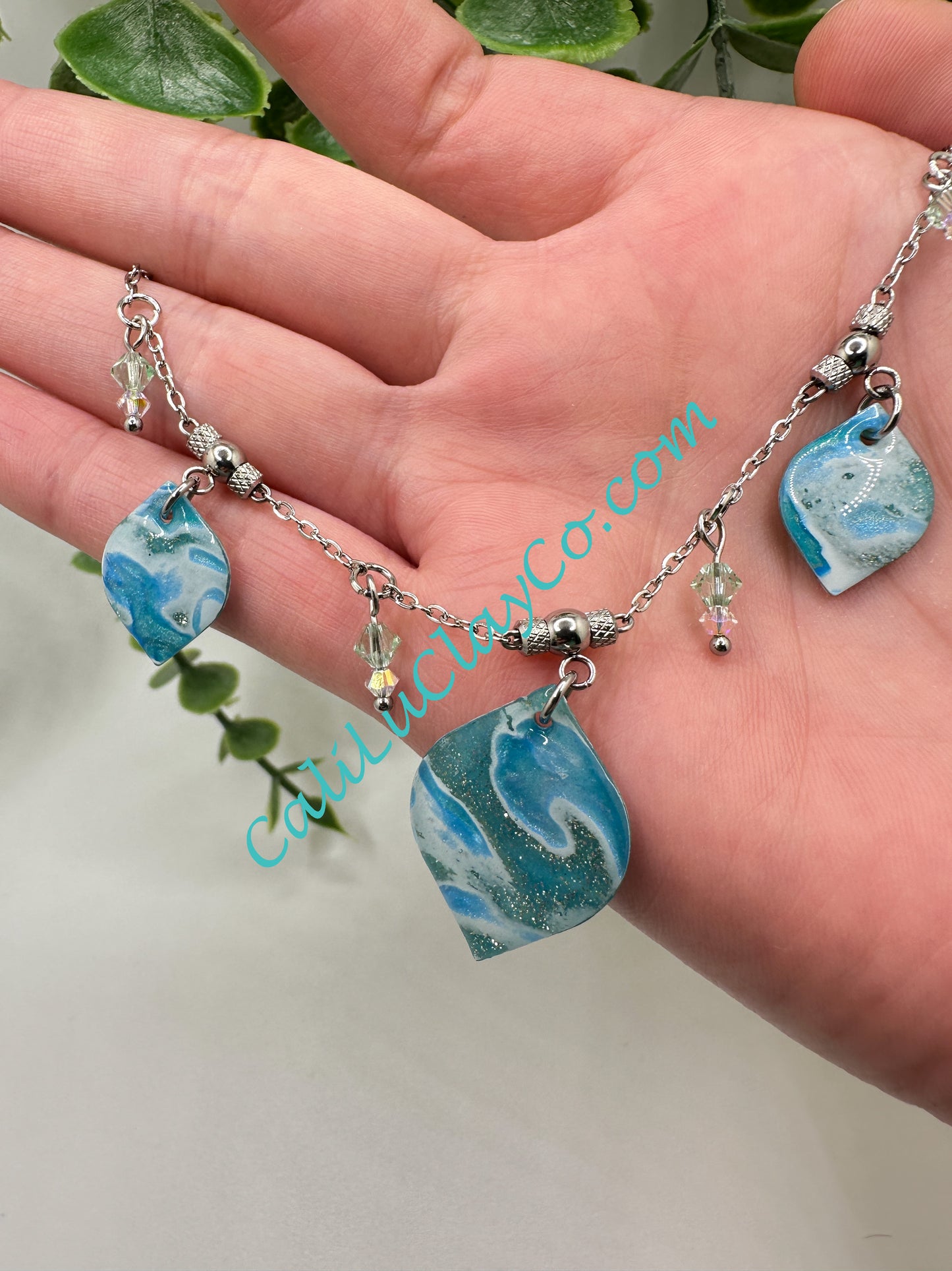 Ocean Dangles Necklace