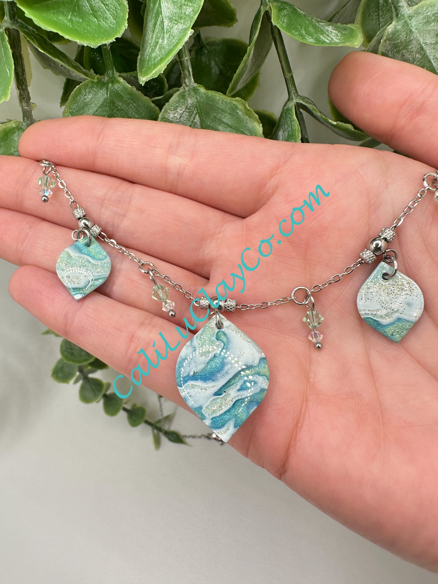 Ocean Dangles Necklace