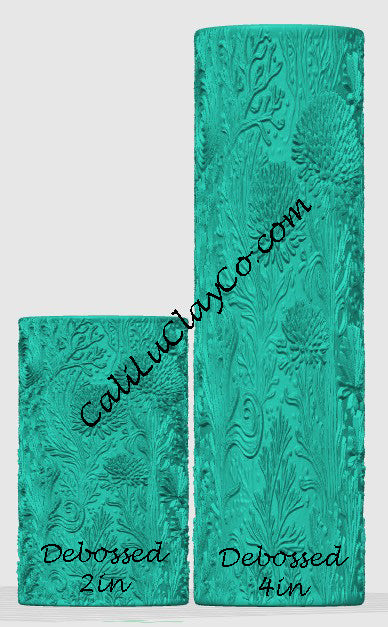 Underwater Botanicals Texture Roller for Polymer Clay/Fondant/Cookie Dough