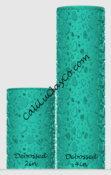 Sweethearts Texture Roller for Polymer Clay/Fondant/Cookie Dough