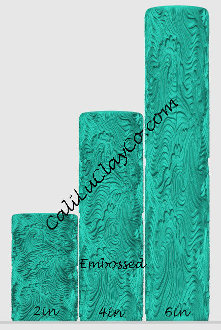 Gorgeous Waves Texture Roller for Polymer Clay/Fondant/Cookie Dough