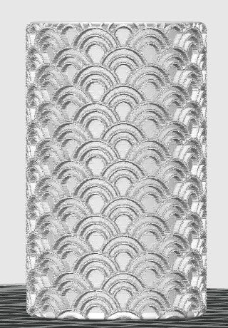 Semicircle Waves Polymer Clay / Cookie Dough Texture Roller