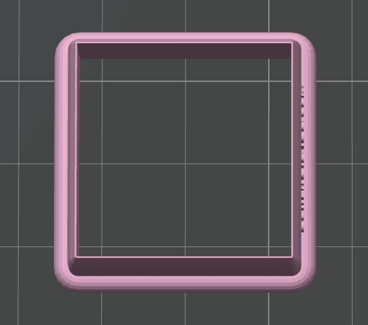 Basic Square Cookie Cutter / Clay Cutter