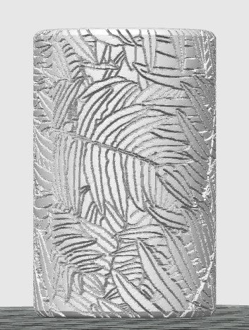 Tropical Leaves  Polymer Clay / Cookie Dough Texture Roller
