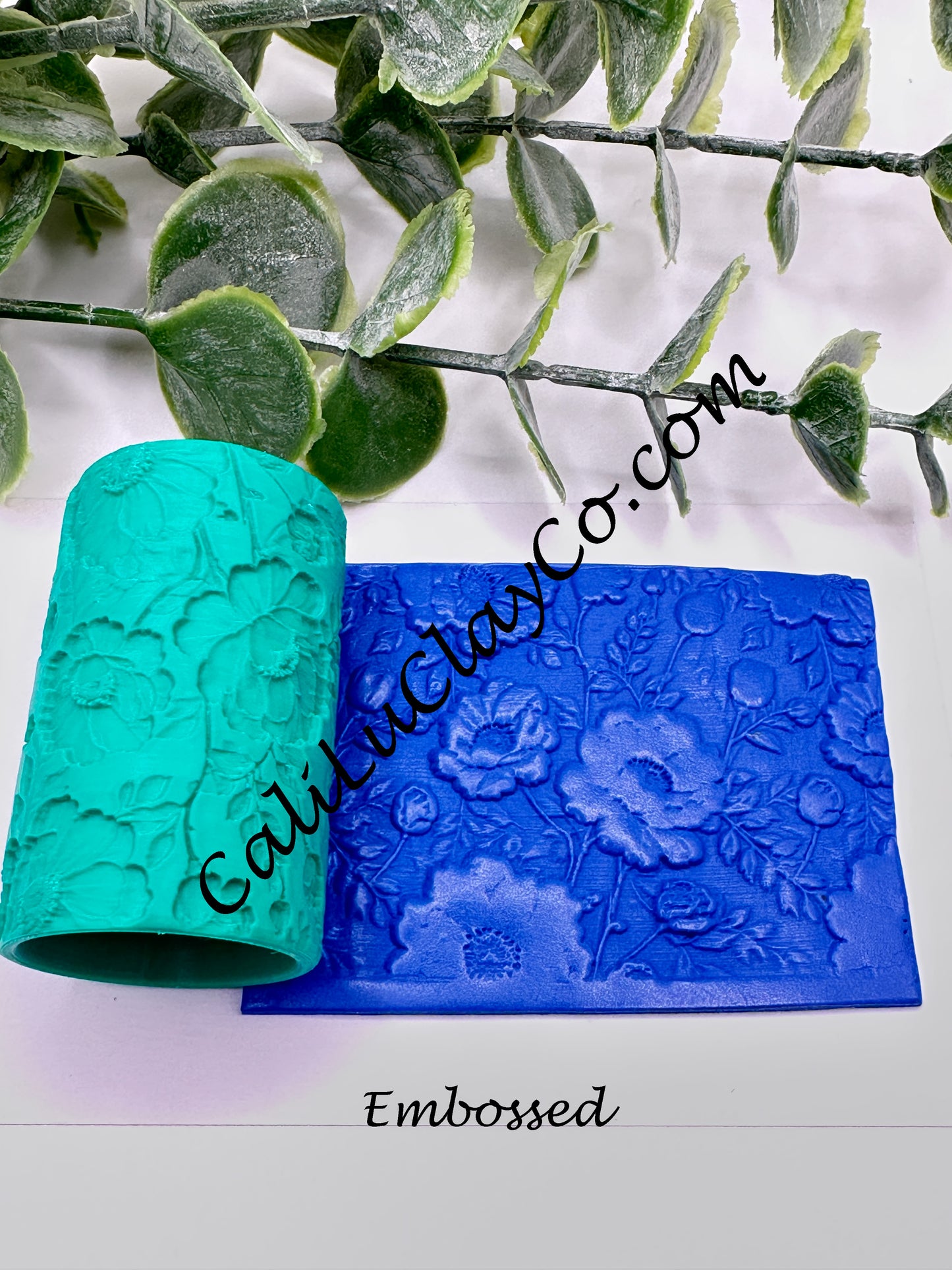 Floral Bouquet Texture Roller for Polymer Clay/Fondant/Cookie Dough