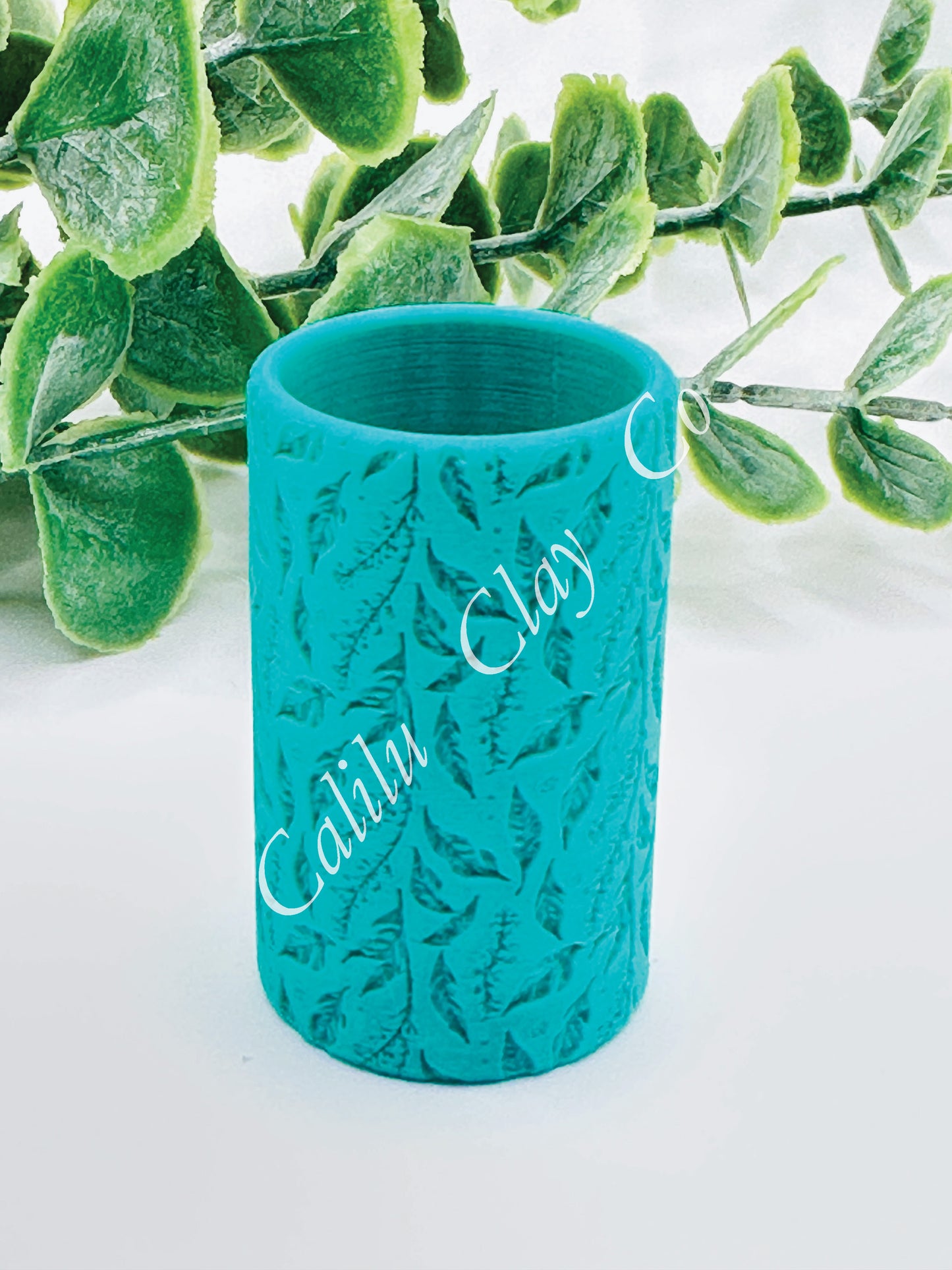 Feathery Leaves (Tiny Leaves) Texture Roller for Polymer Clay/Fondant/Cookie Dough