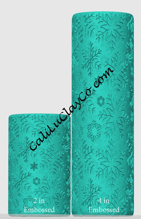 Snowflakes Texture Roller for Polymer Clay/Fondant/Cookie Dough