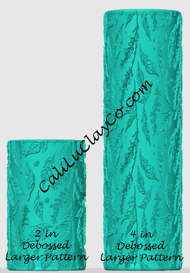 Feathery Leaves (Large Leaves) Texture Roller for Polymer Clay/Fondant/Cookie Dough